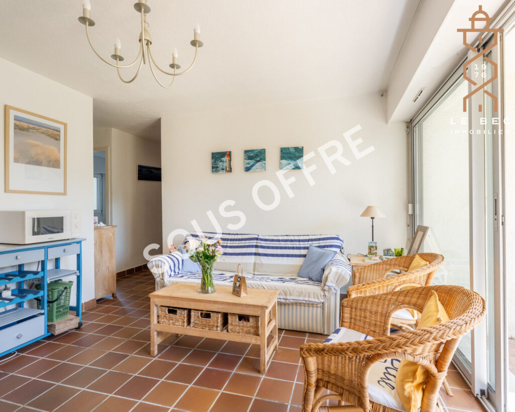 Bien: Appartement 3 Pièces avec jardin à CARNAC, Secteur Beaumer
