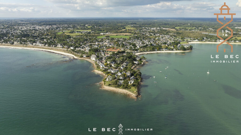 Bien: VENDU - Maison 5 chambres, Vue Mer à Carnac, les pieds dans l'eau