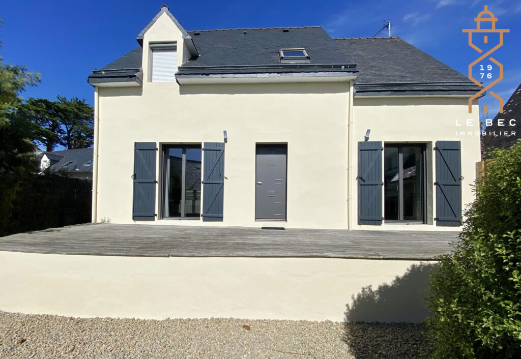 Bien: Maison à vendre, 3 chambres et 1 mezzanine, à CARNAC Plage