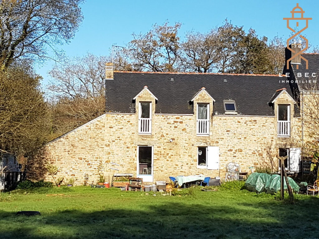 Bien: Maison mitoyenne, 4 chambres, à vendre à Brech
